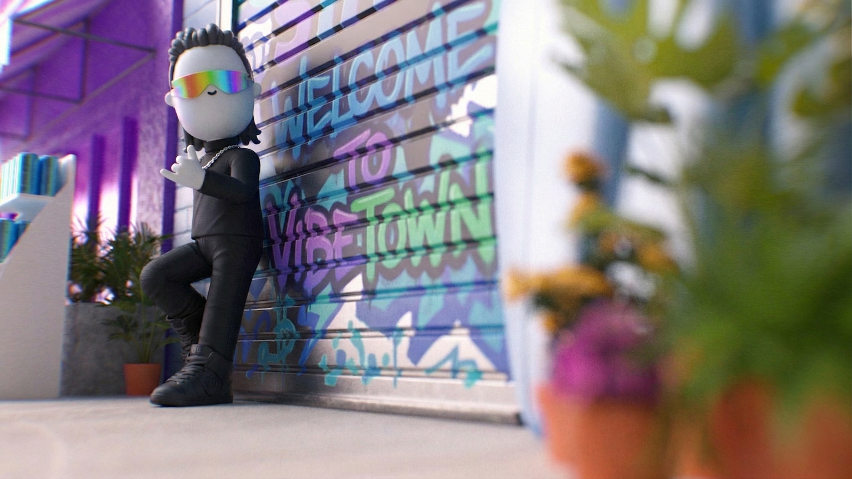 Welcome to Vibetown example output